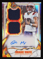 Drake Maye 2025 Topps Ignite Rookie Patch Auto #IPADM RC at PristineAuction.com