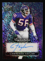 Lawrence Taylor 2024 Leaf Metal Signature Series Blue Auto #BLLT1 #1/1 at PristineAuction.com