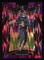 Jayden Daniels 2024 Select Prizm Purple Shock #26 #044/360 RC at PristineAuction.com