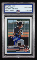 Derek Curiel Signed 2023 USA Baseball Stars and Stripes #6 RC (PSA | Autograph Graded 10) at PristineAuction.com