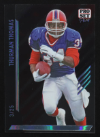 Thurman Thomas 2024 Leaf Pro Set Pure Clear Platinum #99 #03/25 at PristineAuction.com