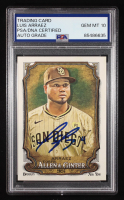 Luis Arraez Signed 2024 Topps Allen and Ginter #63 (PSA | Autograph Graded 10) at PristineAuction.com