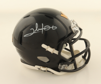 Clinton Portis Signed Commanders Speed Mini Helmet (JSA) at PristineAuction.com
