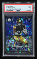 Najee Harris 2021 Panini Prizm Prizm Break Prizms Blue Ice #9 #86/99 RC (PSA 9) at PristineAuction.com