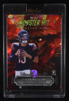 Caleb Williams 2024 Wild Card Haunted Hits Monster Hunt Scarecrow Crystal Red #MHSCW RC #1/1 at PristineAuction.com
