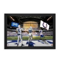Anthony Richardson & Jonathan Taylor Colts Custom Framed Art Print at PristineAuction.com