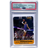 Victor Wemenyama Signed 2023 Sports Illustrated for Kids #1053 RC (PSA) at PristineAuction.com