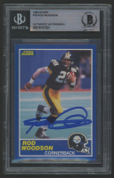 Rod Woodson Signed 1989 Score #78 RC (BGS) at PristineAuction.com