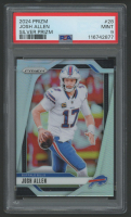 Josh Allen 2024 Panini Prizm Silver Prizm #28 (PSA 9) at PristineAuction.com
