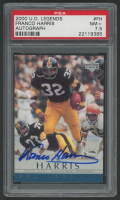Franco Harris 2000 Upper Deck Legends Autograph (PSA 7.5) at PristineAuction.com