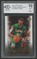 Lebron James 2003 Upper Deck Lebron James Box Set #3 (BCCG 10) at PristineAuction.com
