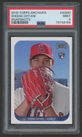 Shohei Ohtani 2018 Topps Archives Snapshots #ASSO RC (PSA 9) at PristineAuction.com