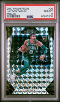 Jayson Tatum 2017 Panini Prizm Mosaic #20 (PSA 8) at PristineAuction.com