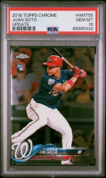 Juan Soto 2018 Topps Chrome Update #HMT55 RC (PSA 10) at PristineAuction.com
