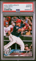 Juan Soto 2018 Topps Update #US300 RC (PSA 10) at PristineAuction.com