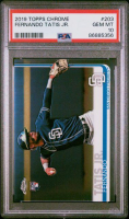 Fernando Tatis Jr. 2019 Topps Chrome #203 RC (PSA 10) at PristineAuction.com