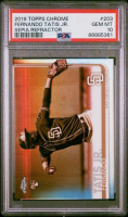 Fernando Tatis Jr. 2019 Topps Chrome Sepia Refractor #203 RC (PSA 10) at PristineAuction.com