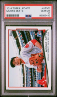 Mookie Betts 2014 Topps Update #US301 (PSA 10) at PristineAuction.com