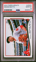 Mookie Betts 2014 Topps Update #US301 (PSA 10) at PristineAuction.com