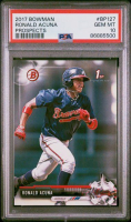 Ronald Acuna 2017 Bowman Prospects #BP127 RC (PSA 10) at PristineAuction.com