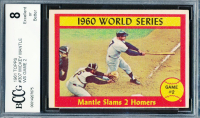 Mickey Mantle 1961 Topps #307 World Series Game 2 (BCCG 8) at PristineAuction.com