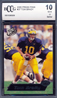 Tom Brady 2000 Press Pass #37 (BCCG 10) at PristineAuction.com