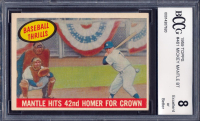 Mickey Mantle 1959 Topps #461 Baseball Thrills (BCCG 8) at PristineAuction.com
