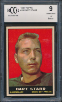 Bart Starr 1961 Topps #39 (BCCG 9) at PristineAuction.com