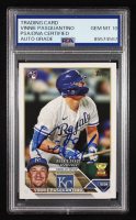 Vinnie Pasquantino Signed 2023 Topps Update #US110 RC (PSA | Autograph Graded 10) at PristineAuction.com