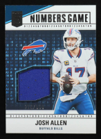 Josh Allen 2024 Elite Numbers Game Jerseys #3 #216/500 at PristineAuction.com
