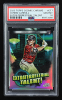 Corbin Carroll 2023 Topps Cosmic Chrome Extraterrestrial Talent #ET7 RC (PSA 10) at PristineAuction.com