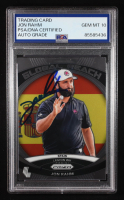 Jon Rahm Signed 2024 Panini Prizm LIV Global Reach #1 (PSA | Autograph Graded 10) at PristineAuction.com