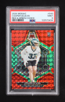 Cooper DeJean 2024 Panini Mosaic Choice Red and Green #340 RC (PSA 9) at PristineAuction.com