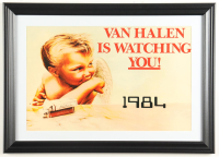 1984 "Van Halen" Tour Custom Framed Poster at PristineAuction.com