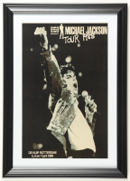 1988 "Michael Jackson" Netherlands Tour Custom Framed Poster at PristineAuction.com