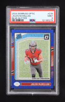 Jalen McMillan 2024 Donruss Optic Blue Glitter #239 RR RC (PSA 9) at PristineAuction.com