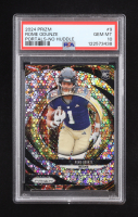 Rome Odunze 2024 Panini Prizm Portals No Huddle #9 RC (PSA 10) at PristineAuction.com