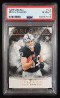 Brock Bowers 2024 Panini Origins #146 RC (PSA 10) at PristineAuction.com