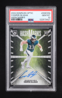Cooper DeJean 2024 Donruss Optic Hash Marks #33 RC (PSA 10) at PristineAuction.com