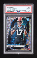Xavier Legette 2024 Panini Prizm Rookie Variations No Huddle #41 RC (PSA 8) at PristineAuction.com