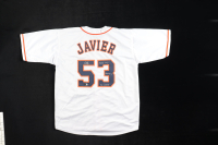 Cristian Javier Signed Jersey Inscribed "2022 WS Game 4 No Hitter" (Beckett) at PristineAuction.com