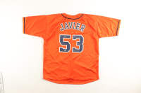 Cristian Javier Signed Jersey Inscribed "2022 WS Game 4 No Hitter" (Beckett) at PristineAuction.com