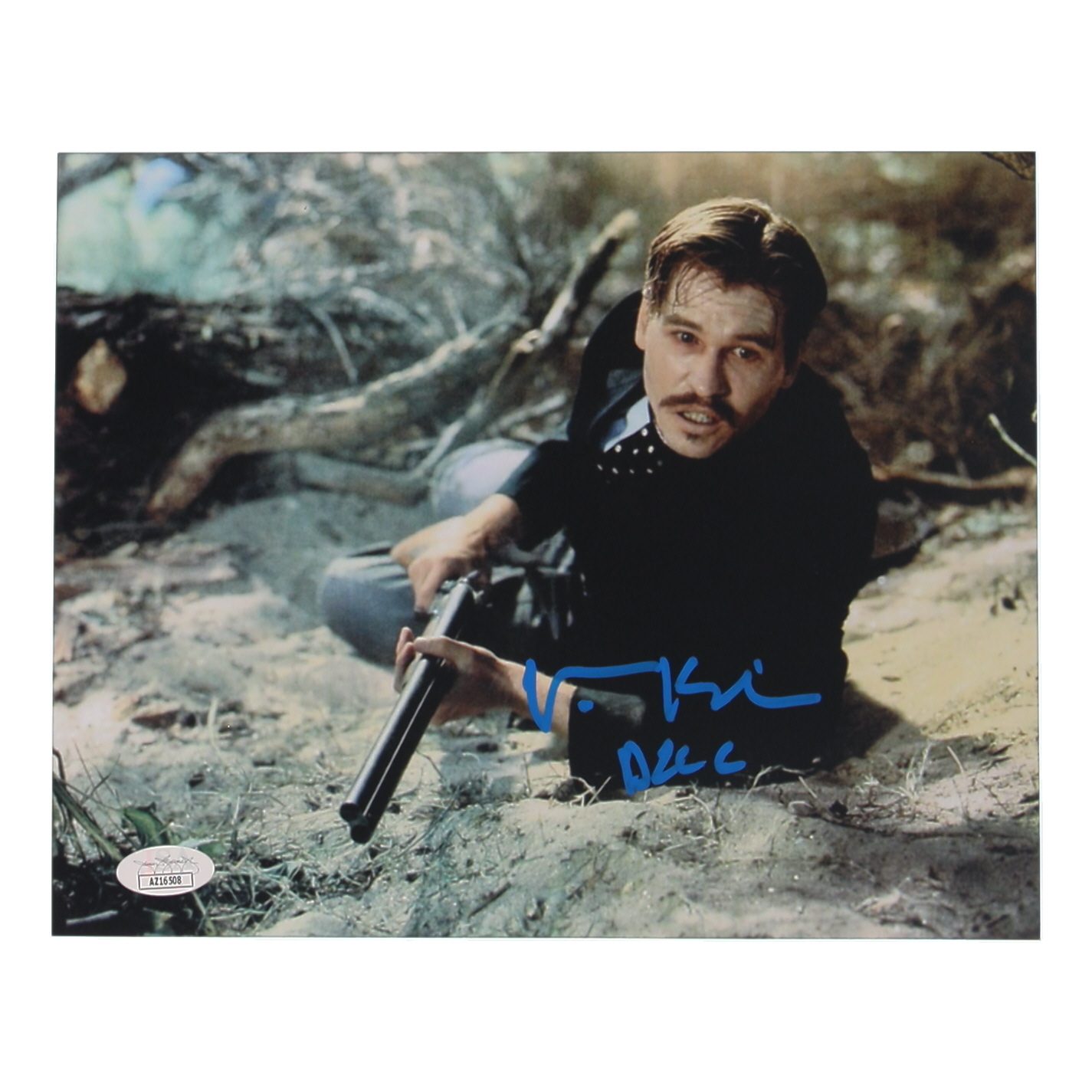 Val Kilmer Signed "Tombstone" 8x10 Photo Inscribed "Doc" (JSA) at PristineAuction.com Val Kilmer Signed "Tombstone" 8x10 Photo Inscribed "Doc" (JSA) at PristineAuction.com