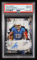 Ladd McConkey 2024 Finest Rookie Autographs #RFALM RC (PSA 10) at PristineAuction.com