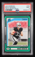 Brock Bowers 2024 Donruss Press Proof Green #394 RR RC (PSA 9) at PristineAuction.com