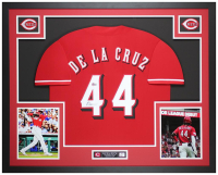 Elly De La Cruz Signed Custom Framed Jersey Display (Beckett) at PristineAuction.com