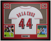 Elly De La Cruz Signed Custom Framed Jersey Display (Beckett) at PristineAuction.com