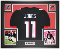 Julio Jones Signed Custom Framed Jersey Display (Beckett) at PristineAuction.com
