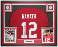 Joe "Willie" Namath Signed Custom Framed Jersey Display (Beckett) at PristineAuction.com