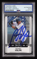 Anthony Volpe Signed 2022 Leaf Draft Promo #1 RC (PSA Authentic) at PristineAuction.com